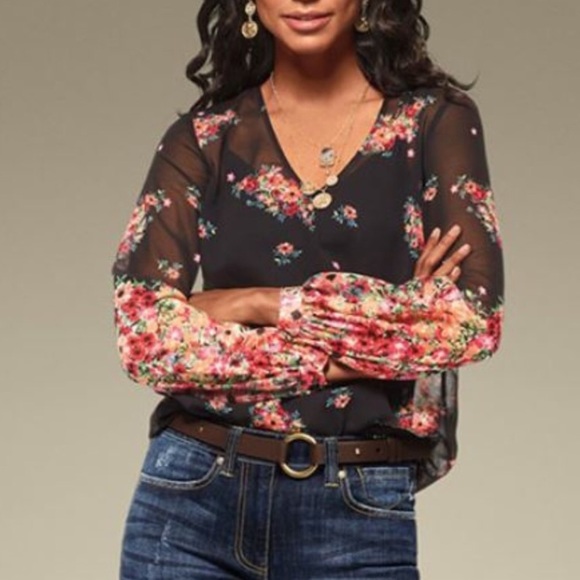 CAbi Tops - Cabi Blooming Blouse